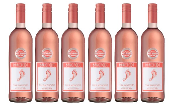 Groupon Barefoot Wine - 12 Pack