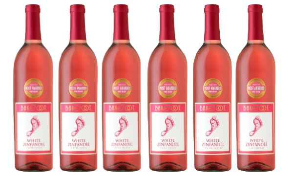 Groupon Barefoot Wine - 12 Pack