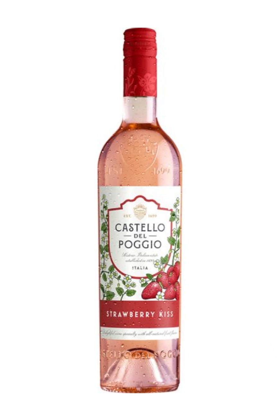 紅葡萄酒 750ml 紅浦桃 Castello Del Poggio Strawberry Kiss Moscato NV - 750 ML
