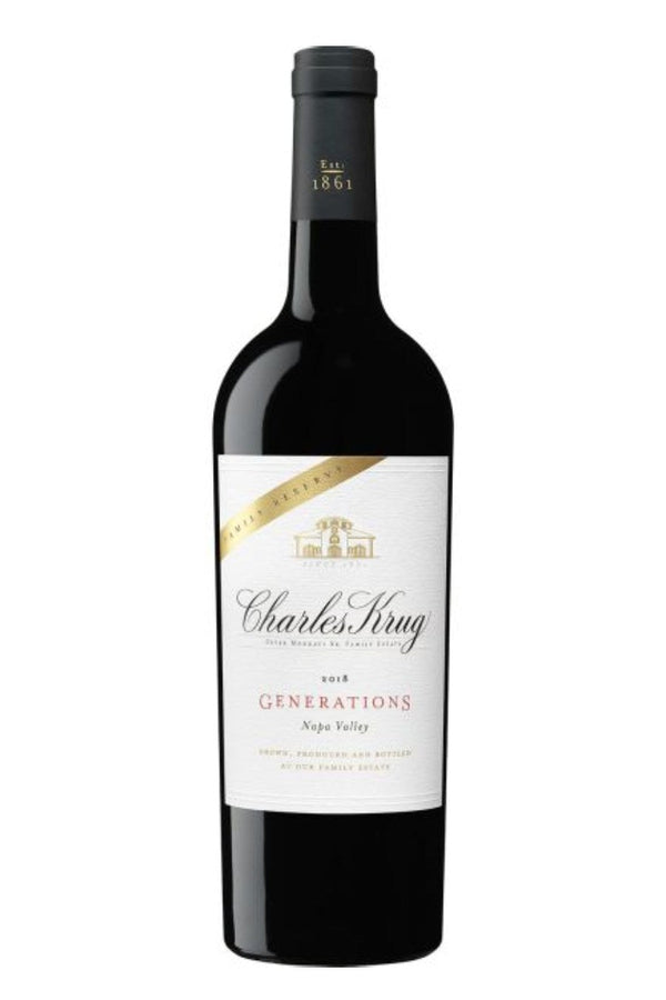 Charles Krug Family Reserve Generations Red Wine 2019 - 750 ML