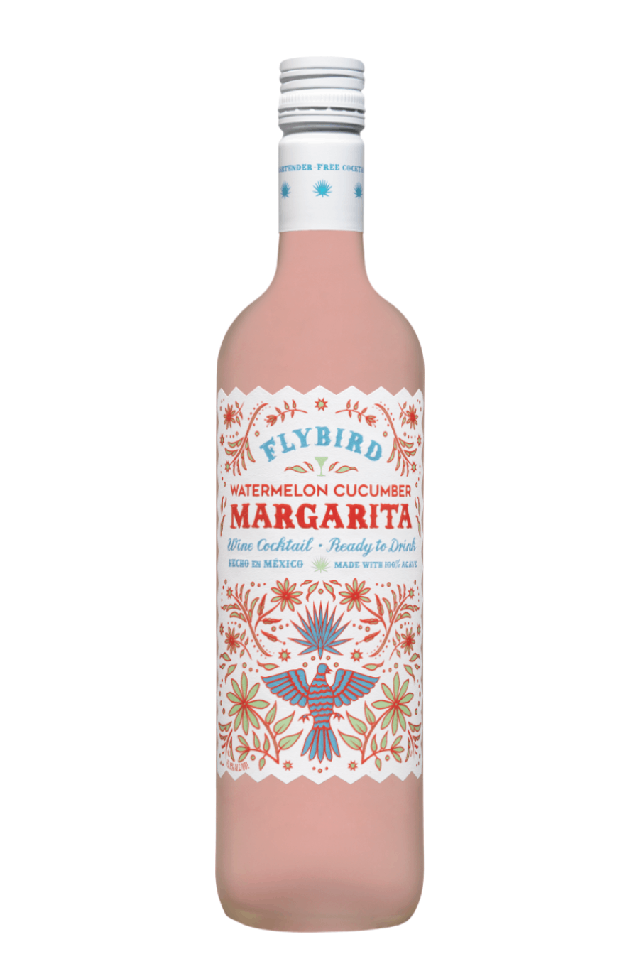 Flybird Watermelon Cucumber Margarita Agave Wine Cocktail 750 ML