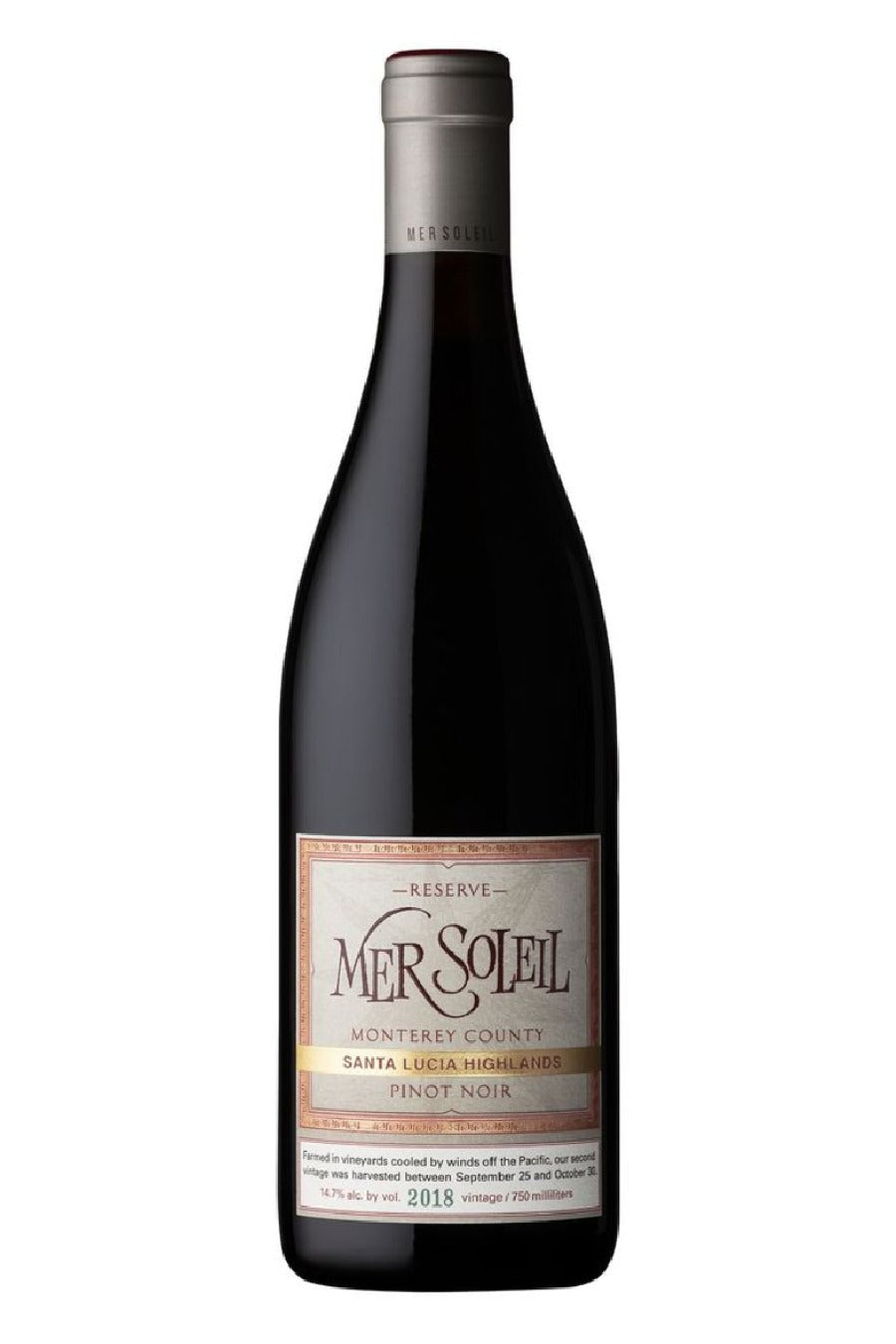 Mer Soleil Reserve Pinot Noir 2019 750 ML - Main Image