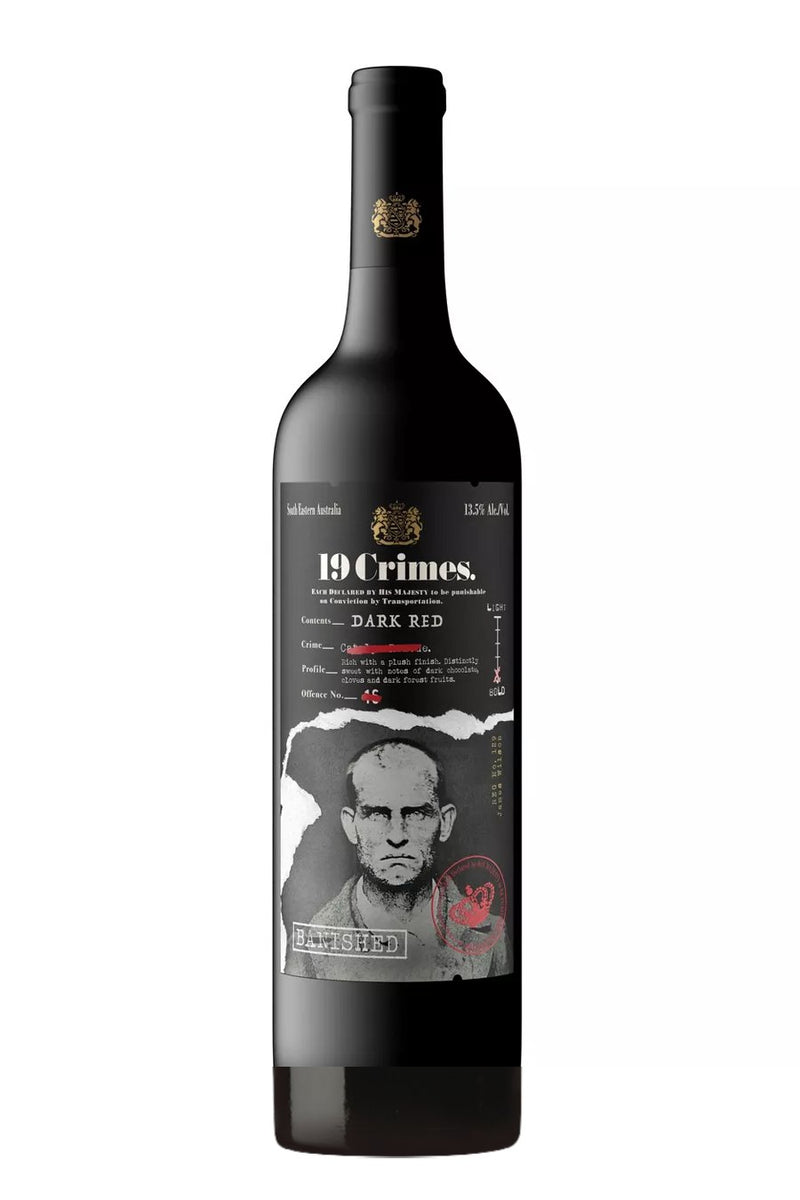 19 Crimes The Banished Dark Red NV - 750 ML