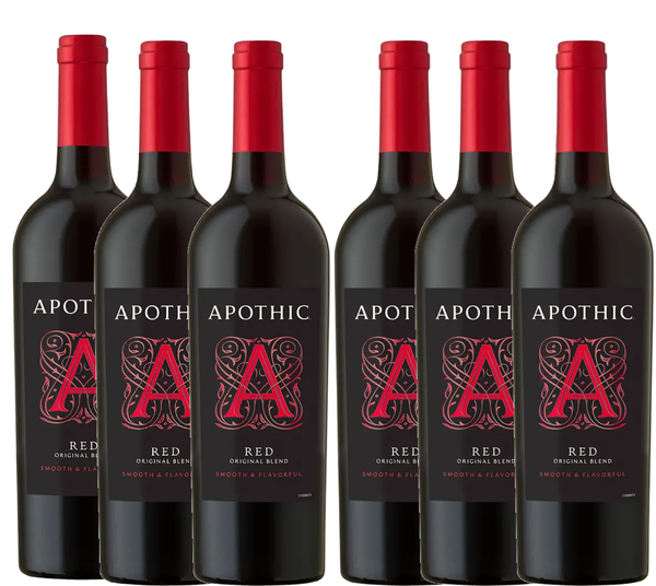 Groupon Apothic Red Blend Wine - 6 Pack