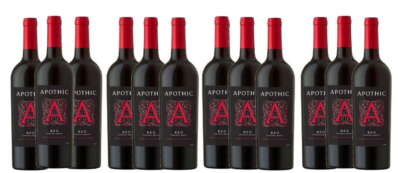 Groupon Apothic Red Blend Wine - 12 Pack