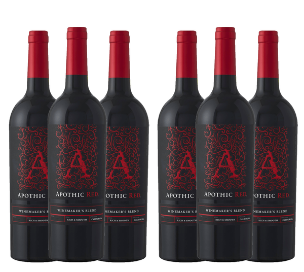 Groupon Apothic Red Blend Wine - 6 Pack