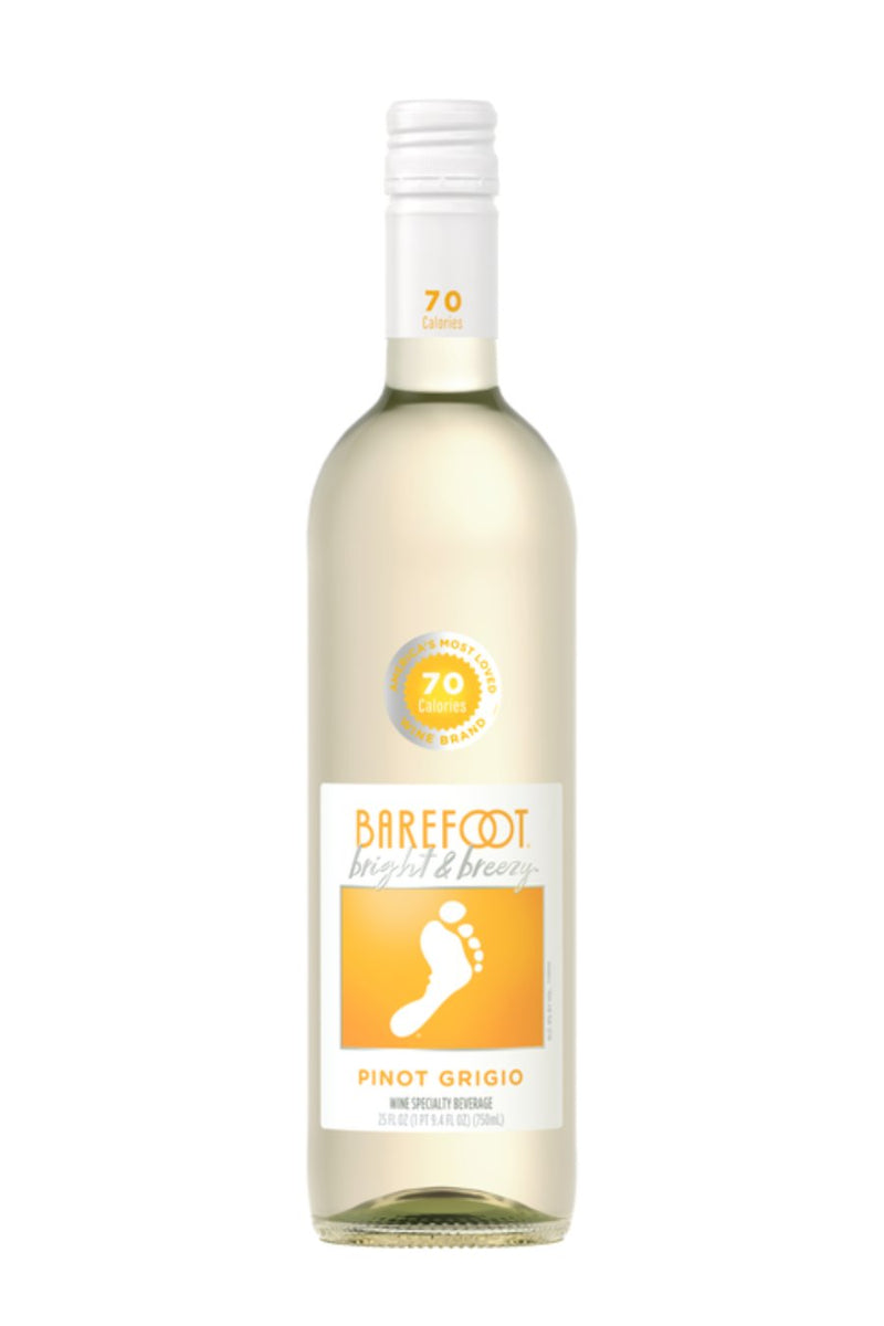 Barefoot Bright & Breezy Pinot Grigio - 750 ML