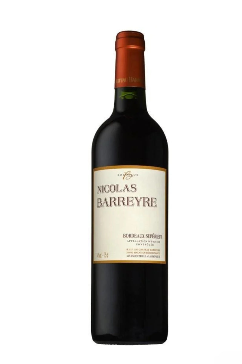 Chateau Barreyre Nicolas Bordeaux Supérieur Rouge 2020 - 750 ML