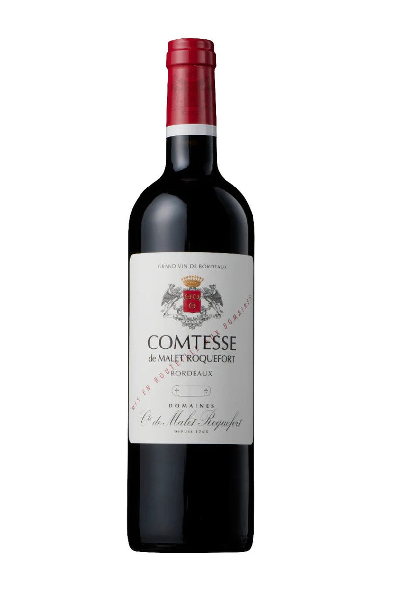 Comtesse De Malet Roquefort Bordeaux Rouge 2021 - 750 ML