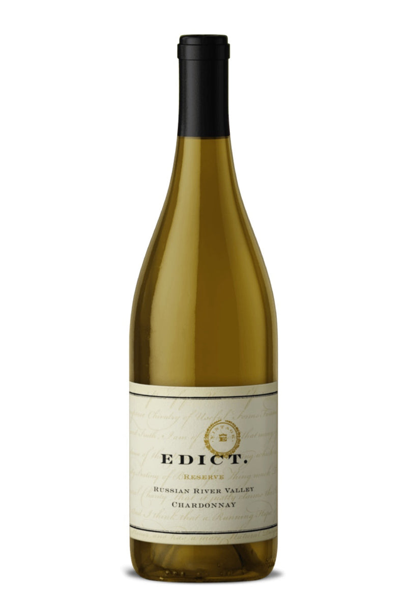 Edict Russian River Valley Reserve Chardonnay 2021 - 750 ML