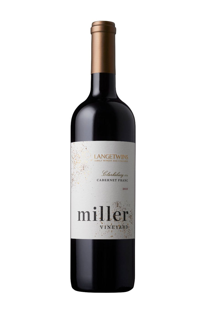 Lange Twins Miller Vineyard Cabernet Franc 2018 - 750 ML