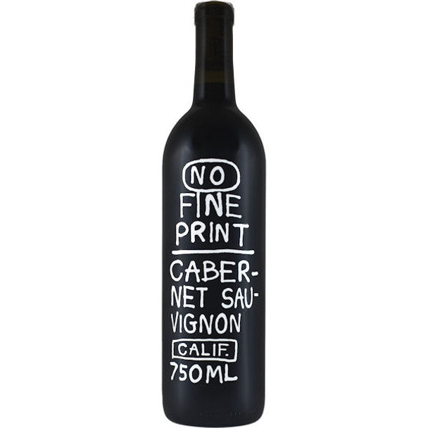 No Fine Print Cabernet Sauvignon - 750 ML