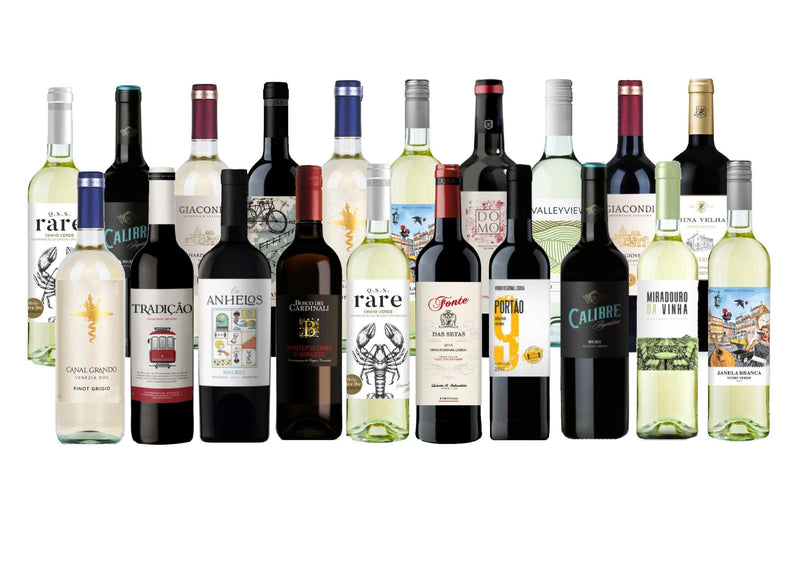 Overstock Wine Sampler Pack: 20 Bottle Case of Wine - 750ml 10.00% Off Auto renew