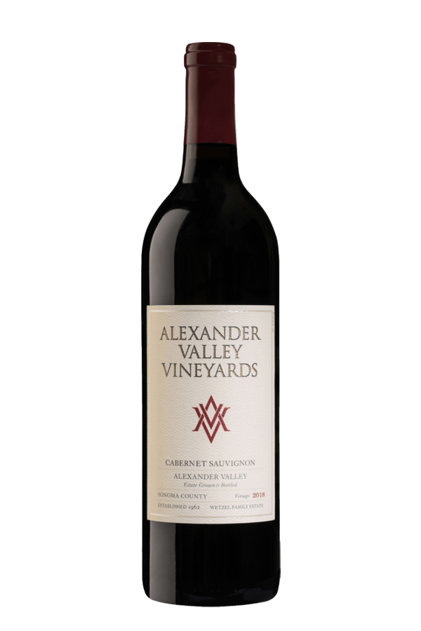 Alexander Valley Vineyards Cabernet Sauvignon 2018 - 750 ML