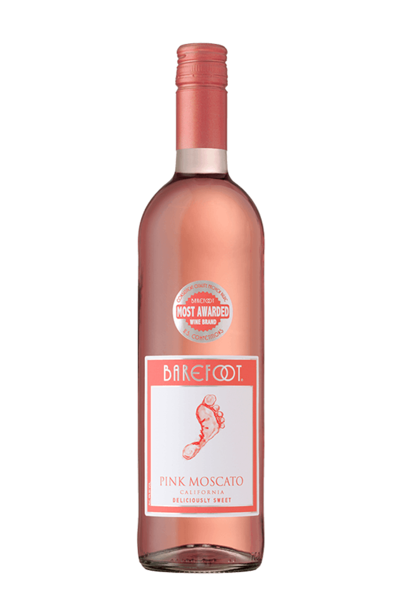 Barefoot Pink Moscato - 750 ML