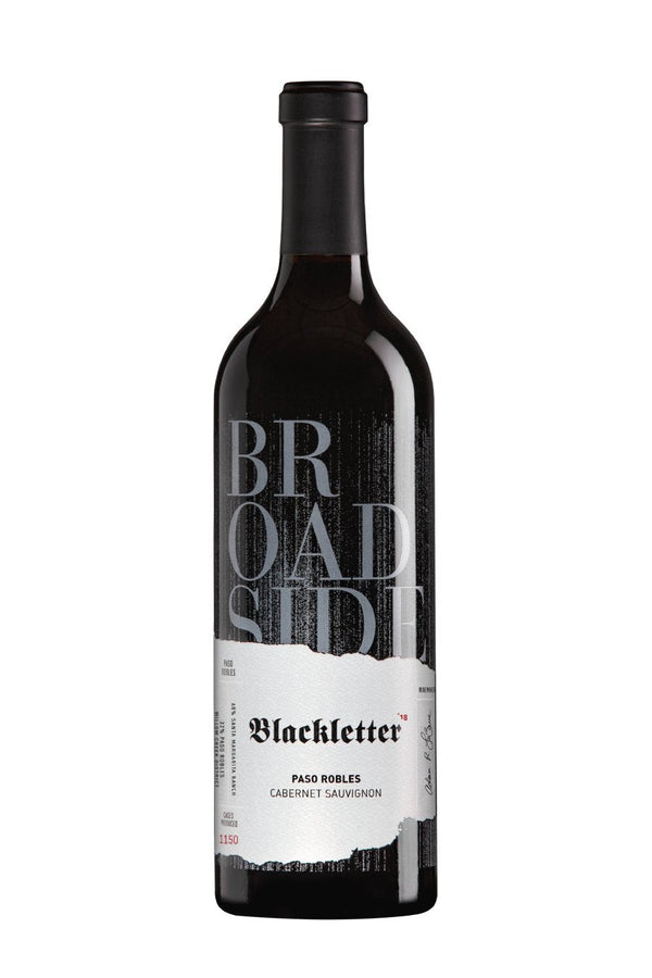 Broadside Blackletter Cabernet Sauvignon 2018 - 750 ML
