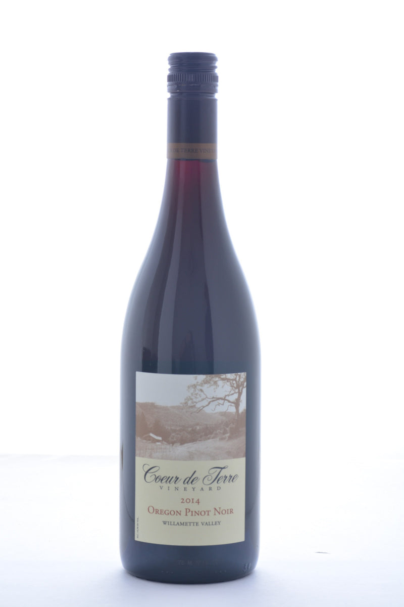 Coeur de Terre Vineyard Oregon Pinot Noir 2014 - 750 ML - Wine on Sale