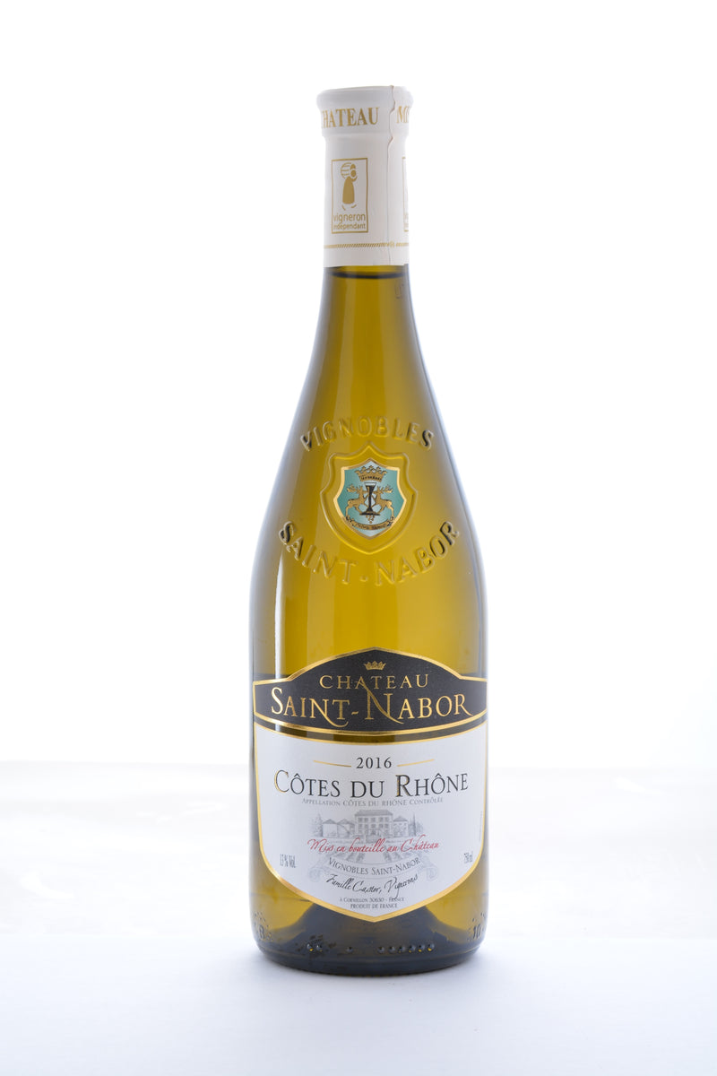 Chateau Saint Nabor Cotes Du Rhone White Blend 2017 - 750 ML - Wine on Sale