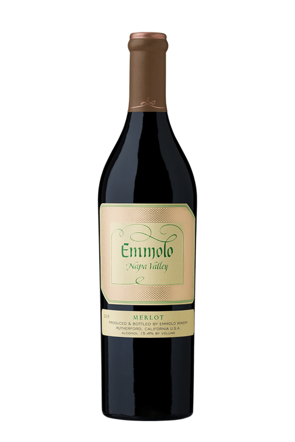 Emmolo Napa Valley Merlot 2018 - 750 ML - Wine on Sale