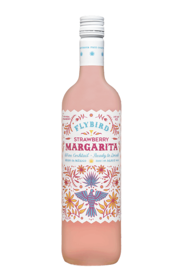 Flybird Strawberry Margarita Agave Wine Cocktail - 750 ML