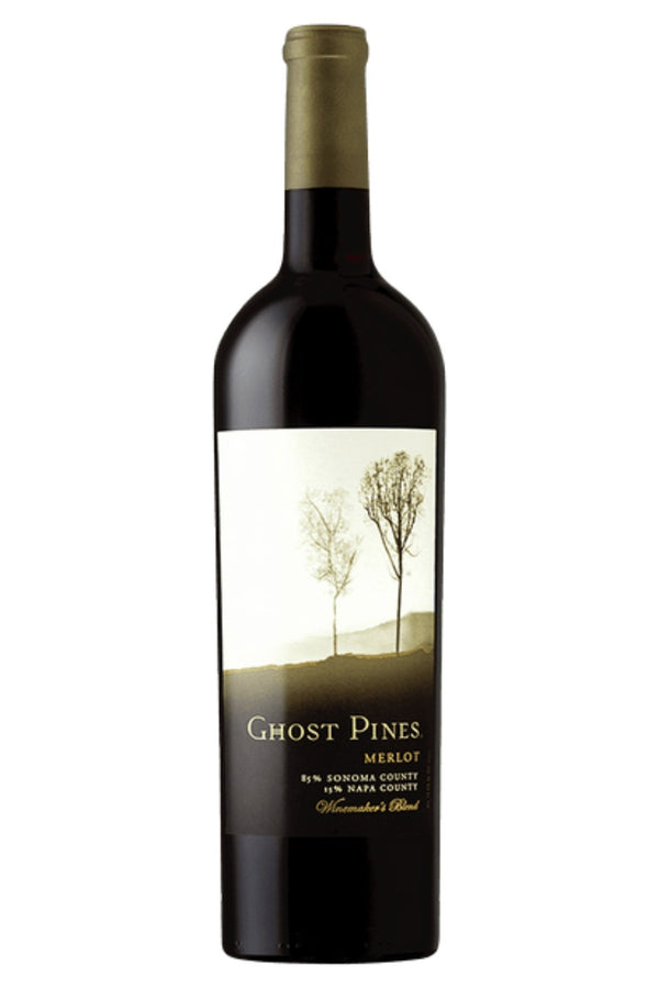 Ghost Pines Merlot 2015 - 750 ML - Wine on Sale