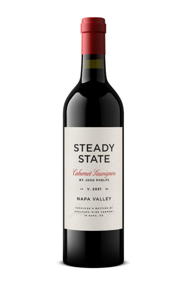 Grounded Wine Co Steady State Cabernet Sauvignon 2021 - 750 ML