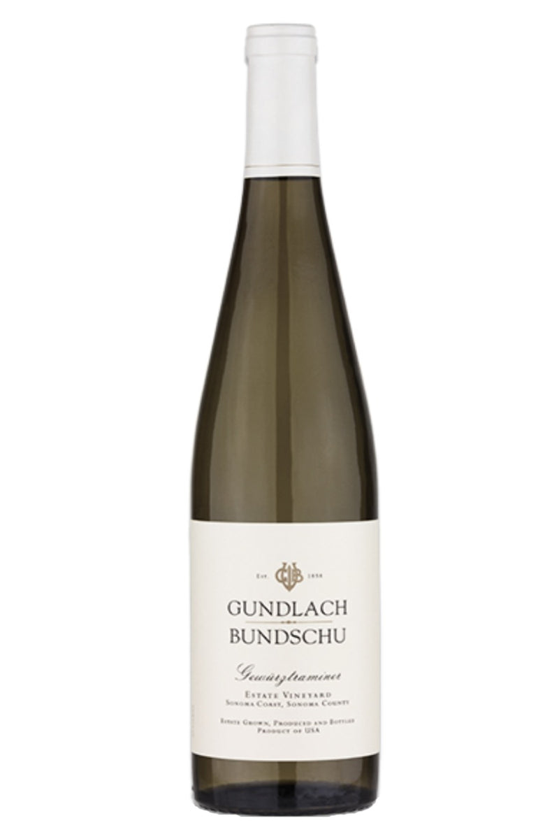 Gundlach Bundschu Estate Vineyard Gewurztraminer 2018 - 750 ML