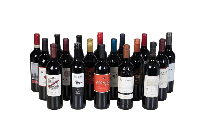 Ultimate Global Wine Sampler Pack - 20 Bottle Case of Wine - 750ml - Wine on Sale