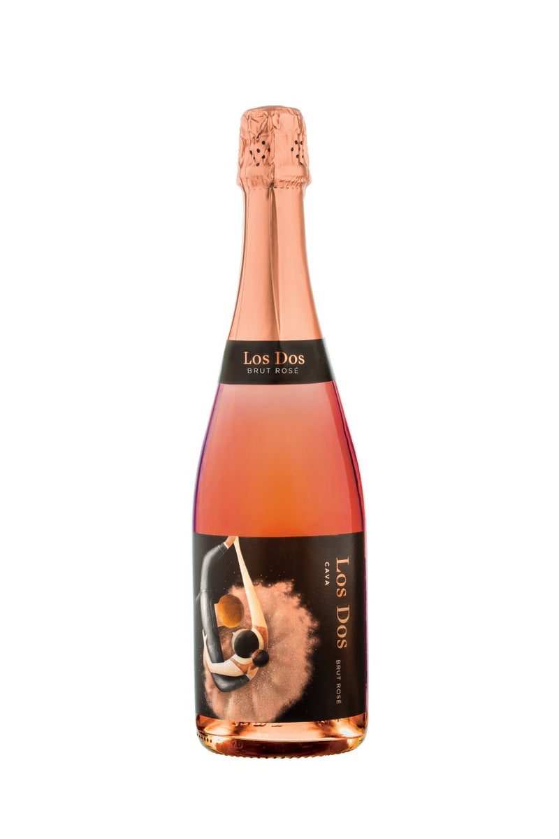 Los Dos Cava Brut Rose NV - 750 ML