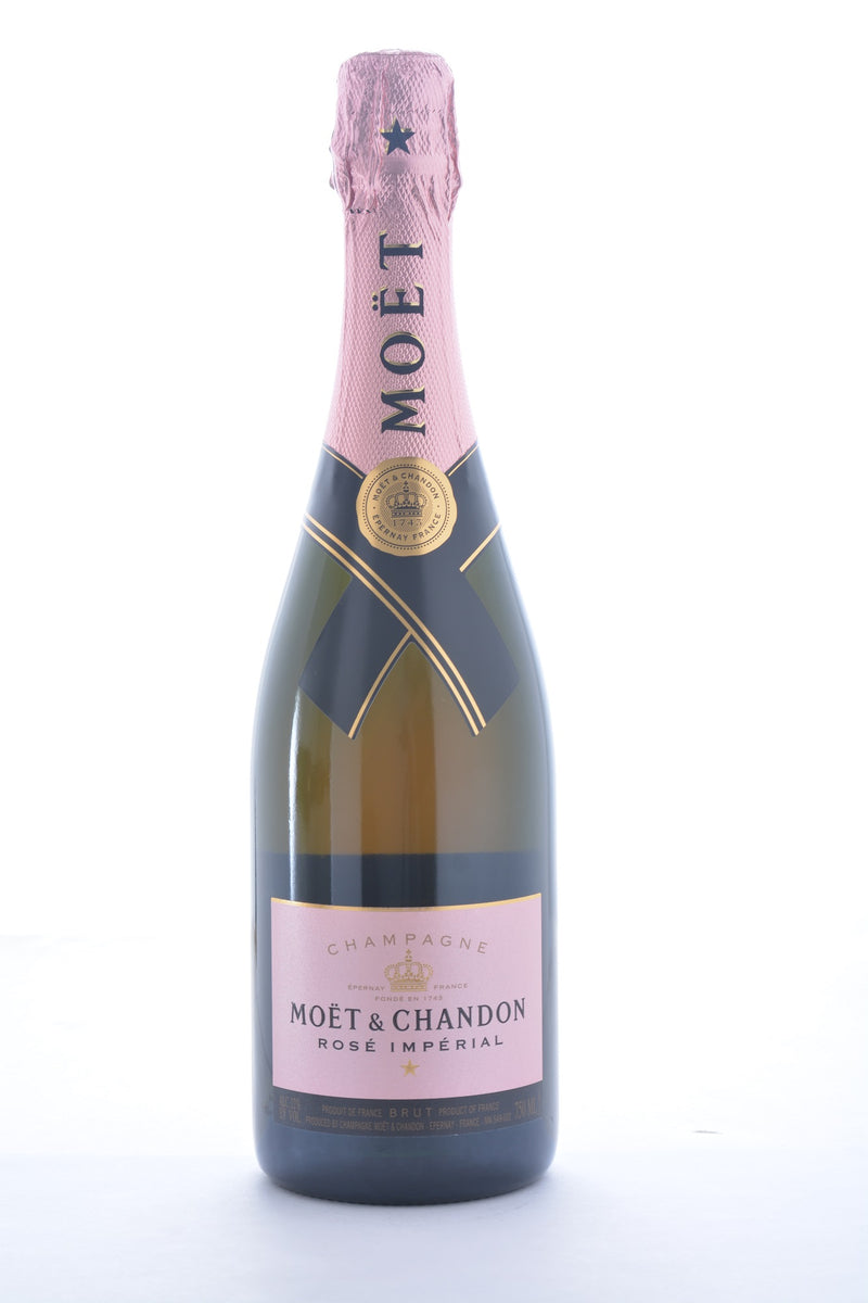 Moet & Chandon Rose Imperial Brut Champagne w/ Gift Box - 750 ML - Wine on Sale