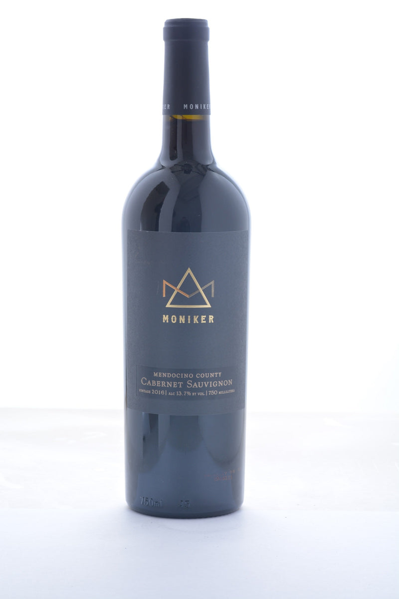 Moniker Mendocino Cabernet Sauvignon 2016 - 750 ML - Wine on Sale