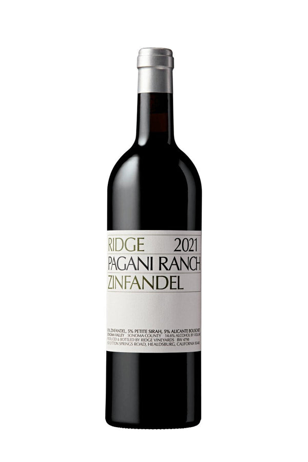 Ridge Pagani Ranch Zinfandel 2021 - 750 ML
