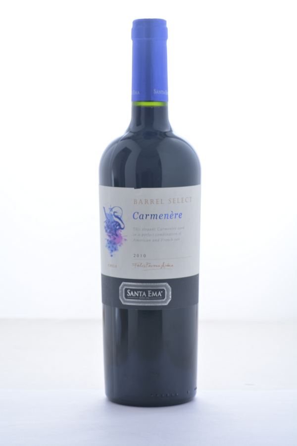 Santa Ema Barrel Select Reserve Carmenere 2010 - 750 ML - Wine on Sale