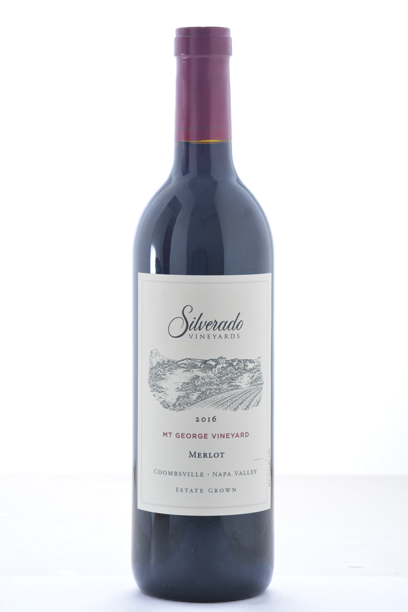 Silverado Mt. George Merlot 2016 - 750 ML - Wine on Sale