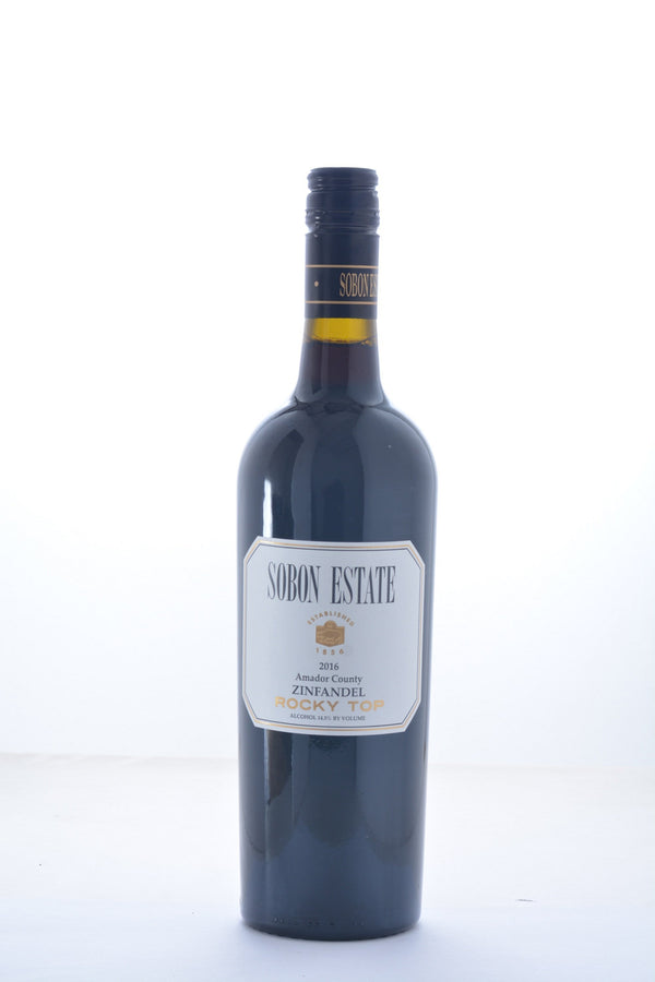 Sobon Estate Rocky Top Zinfandel 2016 - 750 ML - Wine on Sale