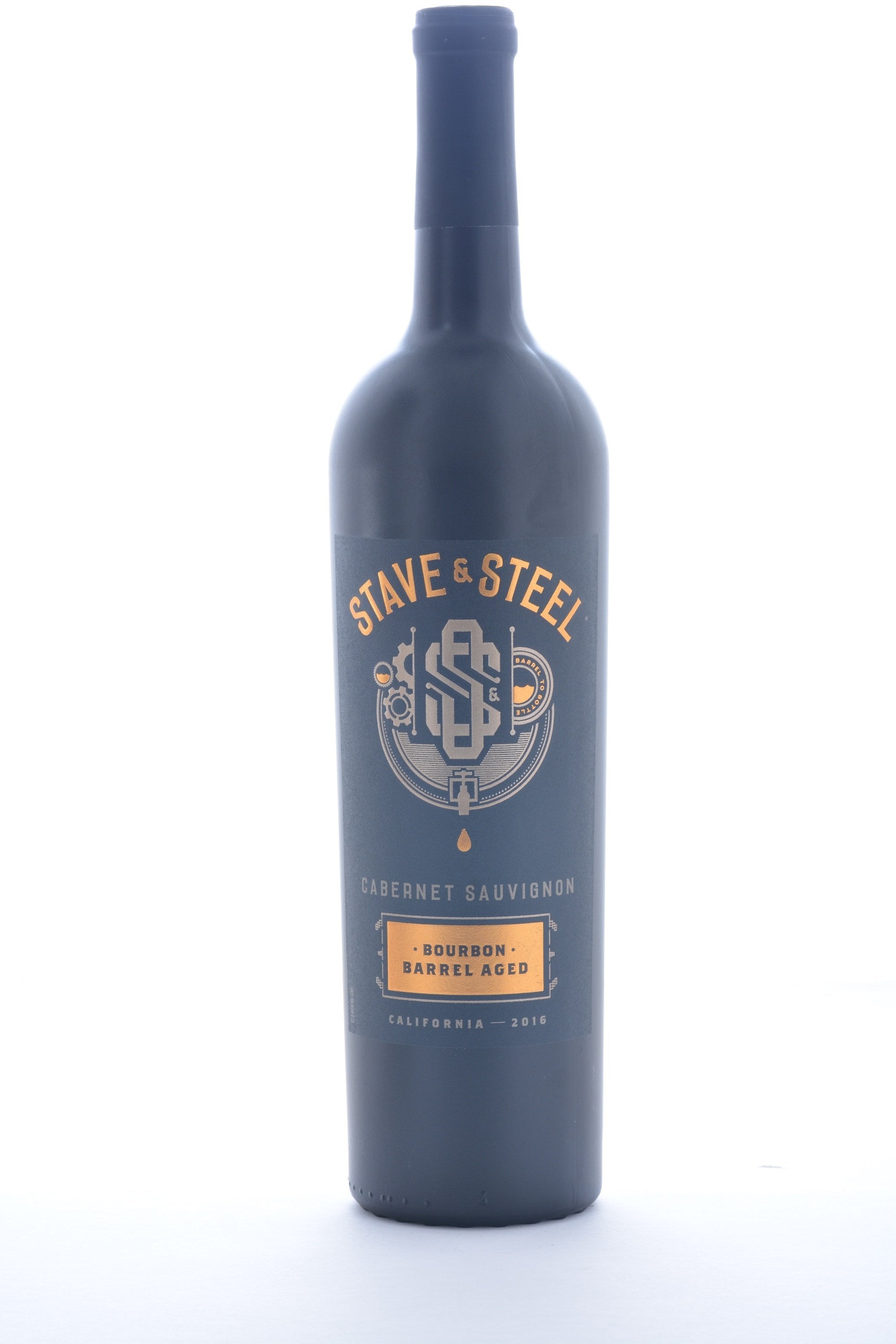 Stave & Steel Bourbon Barrel Aged Sauvignon 2016 750 ML