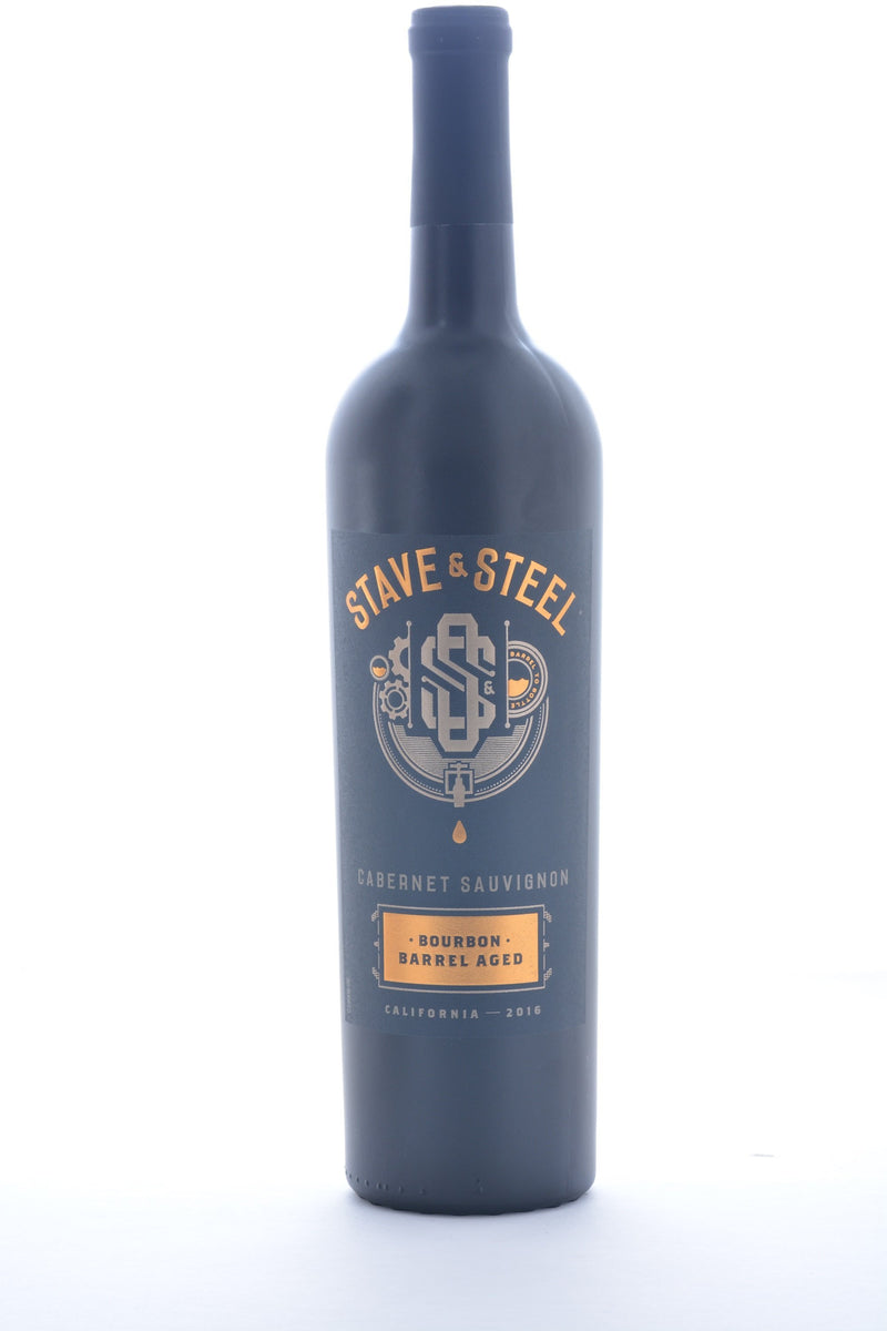 Stave & Steel Bourbon Barrel Aged Cabernet Sauvignon 2016 - 750 ML - Wine on Sale