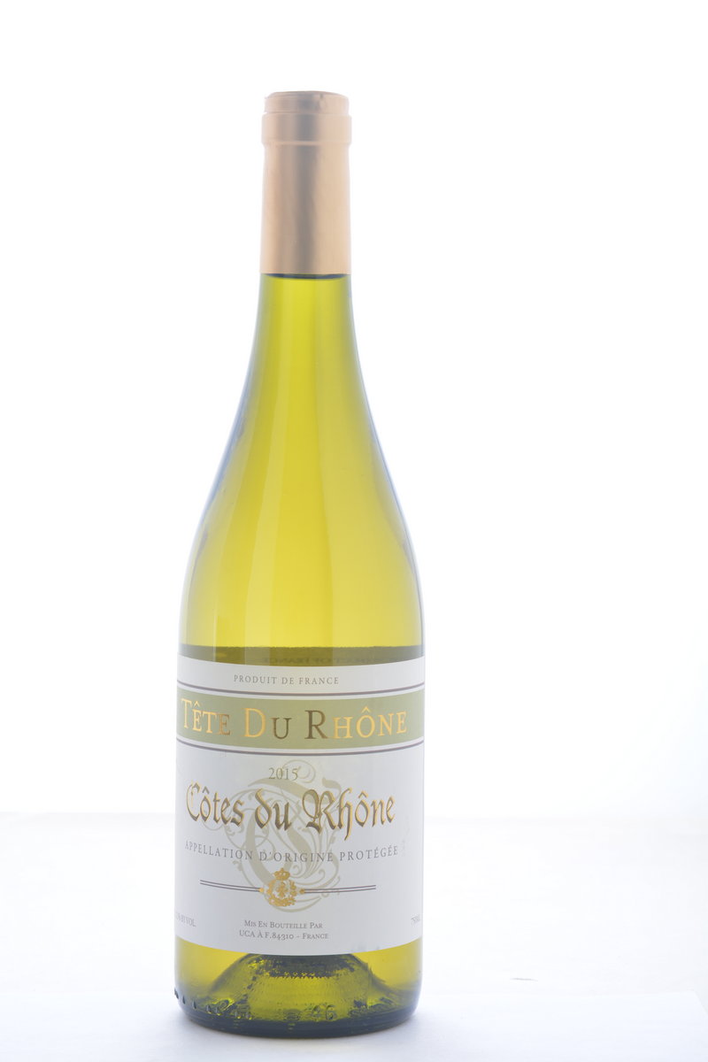 Tete Du Rhone Cotes Du Rhone White Wine 2015 - 750 ML - Wine on Sale