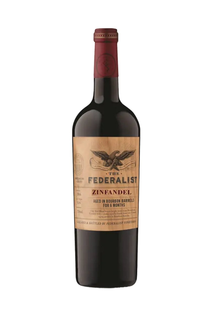 The Federalist Zinfandel Bourbon Barrel Aged 2021 - 750 ML