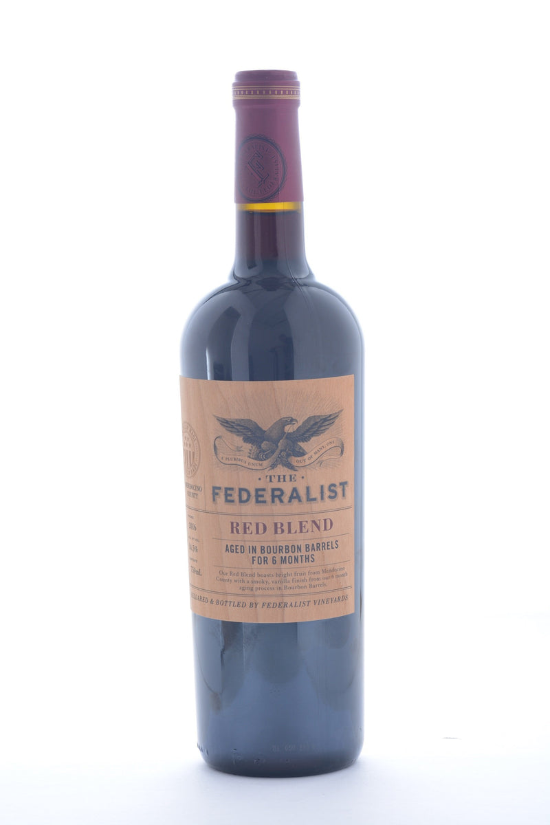 The Federalist Bourbon Barrel-Aged Red Blend 2016 - 750 ML - Wine on Sale