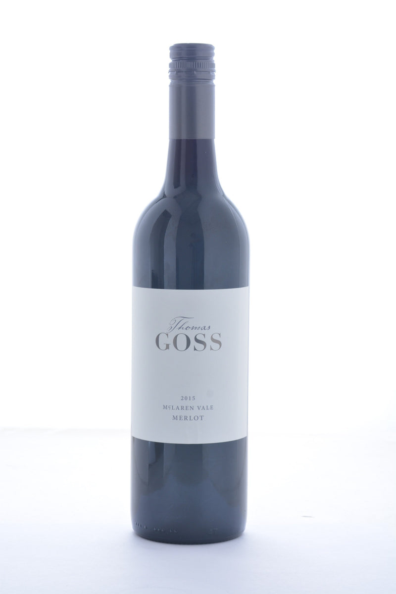 Thomas Goss Merlot 2015 - 750 ML - Wine on Sale