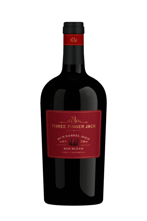 Three Finger Jack Rum Barrel Red Wine 2021 - 750 ML