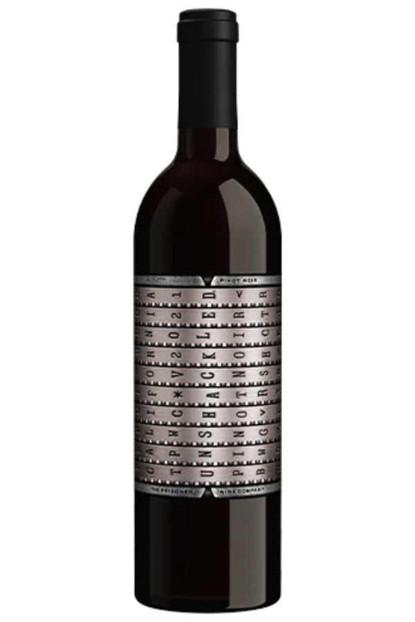 Unshackled Pinot Noir 2021 by The Prisoner Wine Company - 750 ML