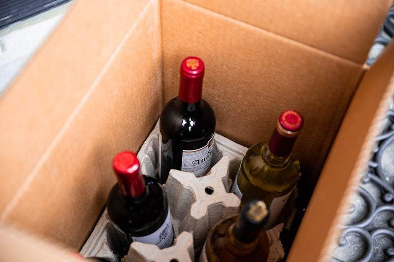 DAMAGED LABELS: 12 Bottle Wine Case Special Offer